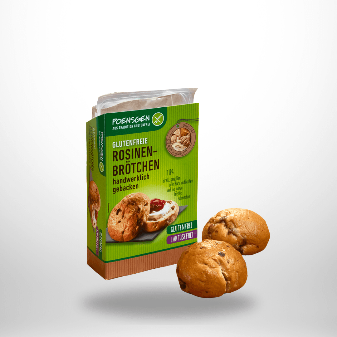 Poensgen Rosinenbrötchen (2 Stück) 150g
