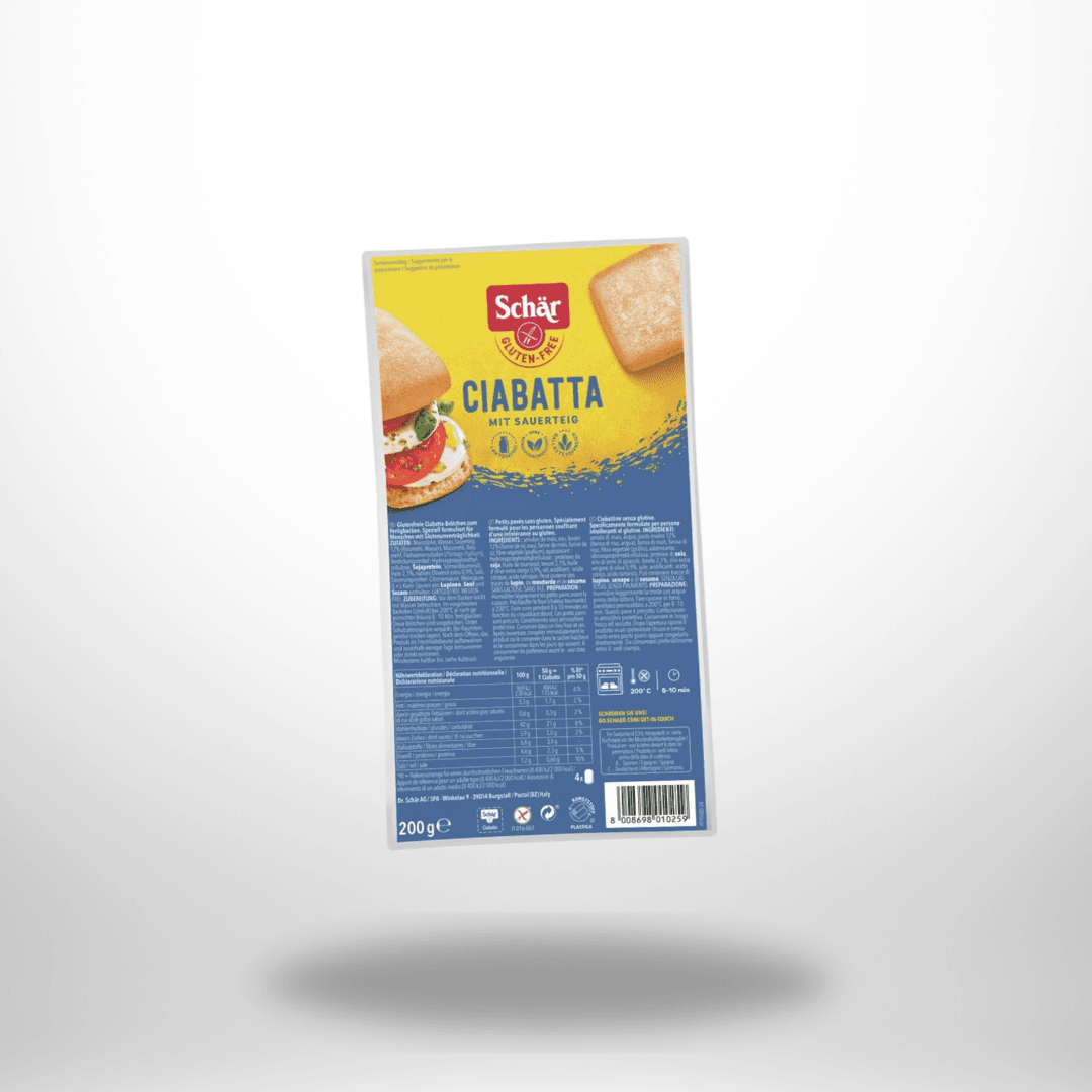 Schär Ciabatta Brötchen mit Sauerteig 200g