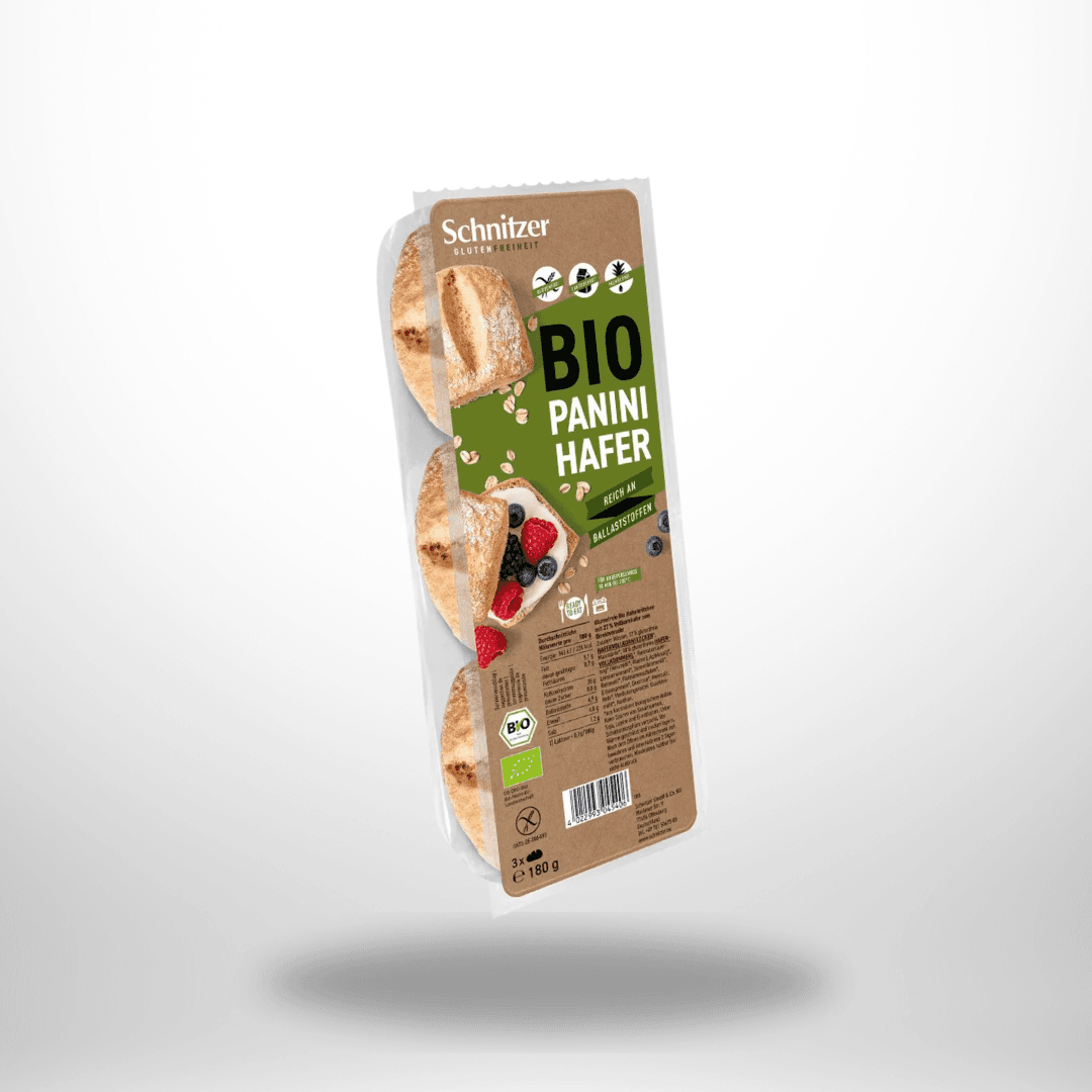 Schnitzer Panini Hafer Brötchen Bio 540g