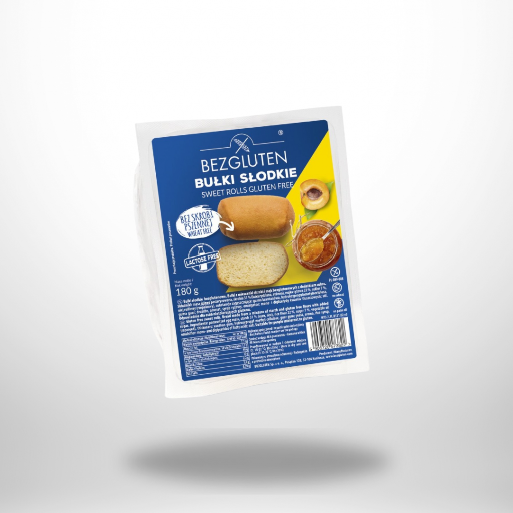 BezGluten glutenfreie süße Brötchen 180g