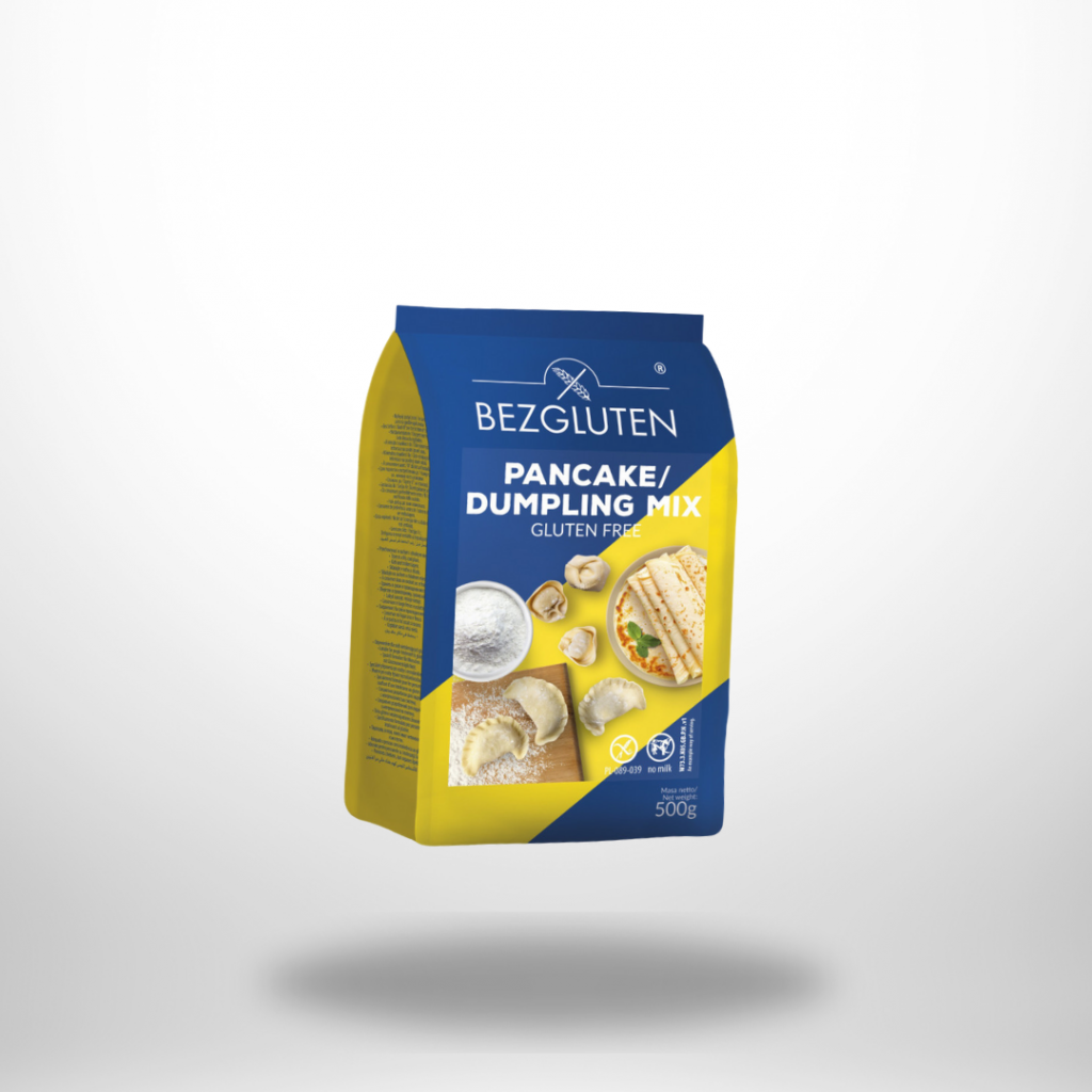 BezGluten Mehlmix glutenfrei für Teigtaschen und Nudeln 500g