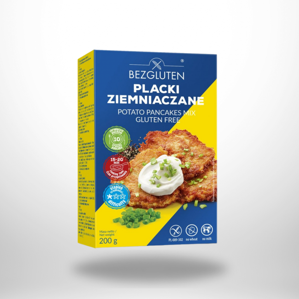BezGluten Kartoffel Pfannkuchen (Instant) glutenfrei 200g