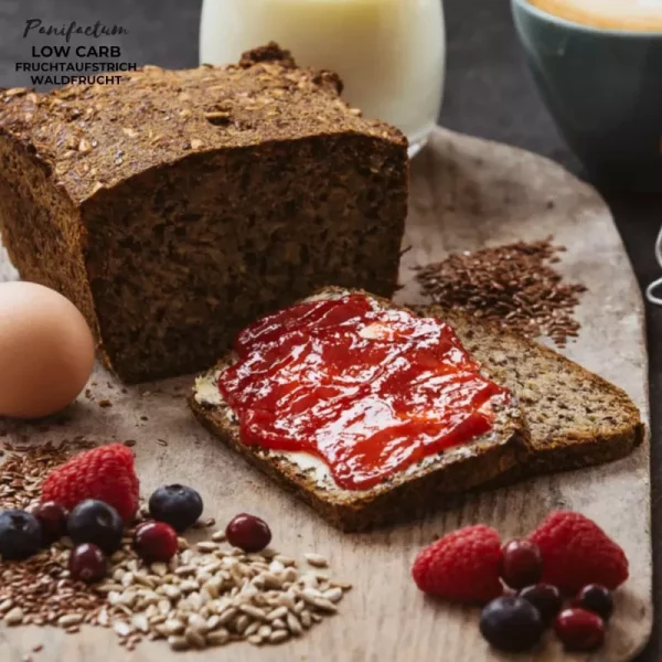 Panifactum Low Carb Fruchtaufstrich Waldfrucht – Bild 2