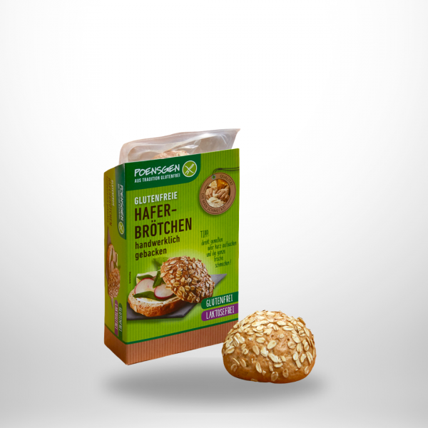 Poensgen Haferbrötchen glutenfrei 2x75g
