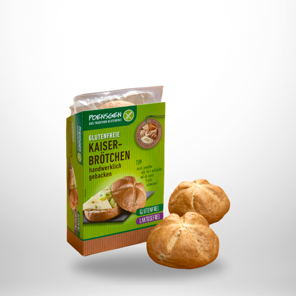 Poensgen Kaiserbrötchen glutenfrei 2x75g