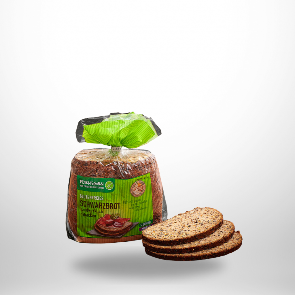 Poensgen Schwarzbrot glutenfrei 400g