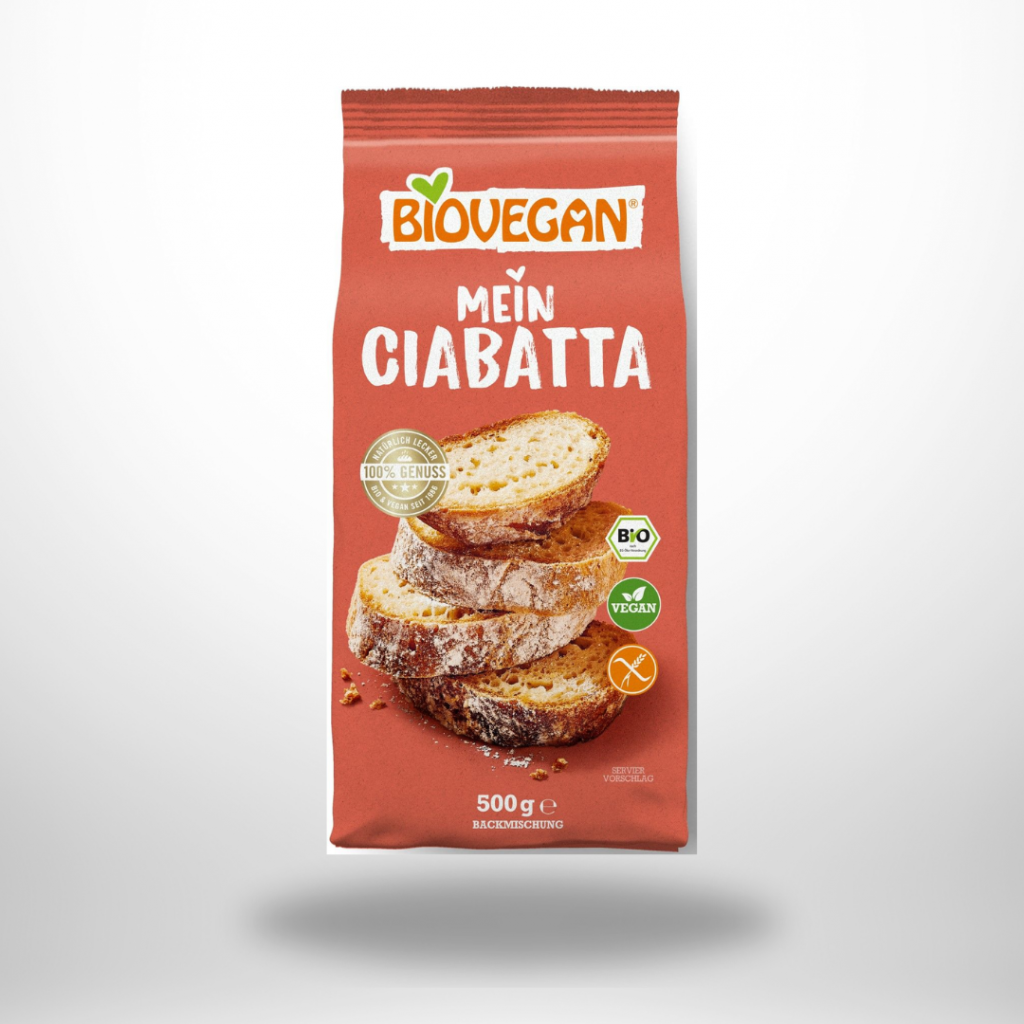 BioVegan Backmischung Mein Ciabatta