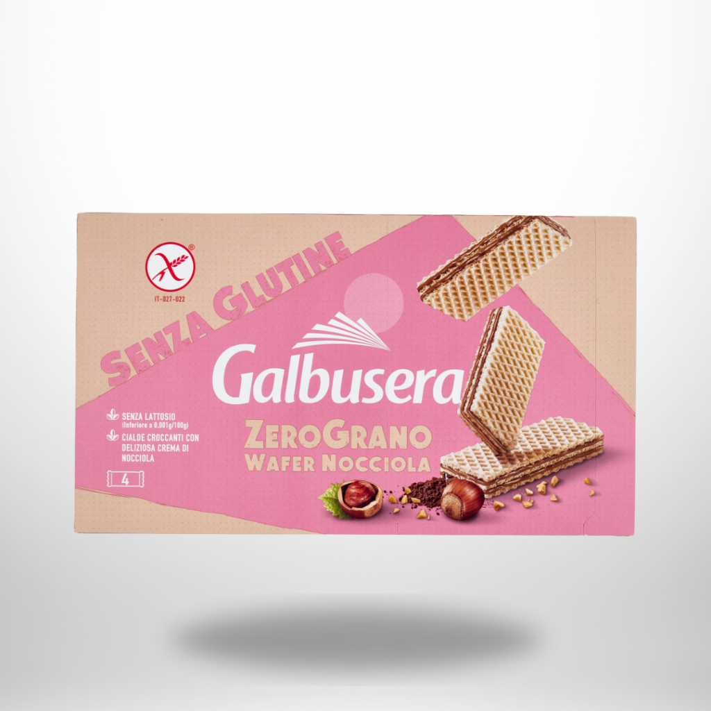 Galbusera Waffeln mit Haselnussfüllung