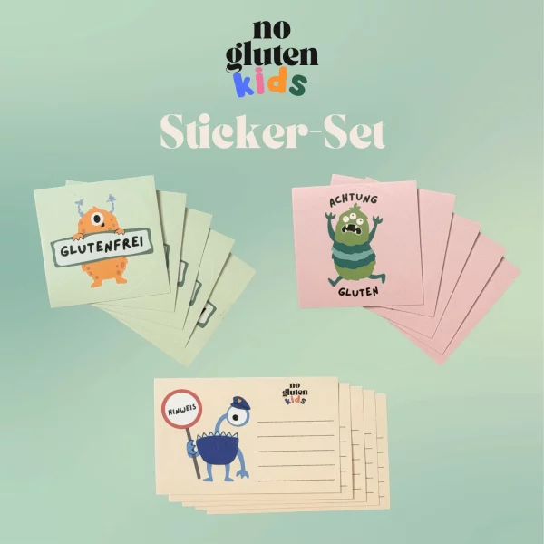 Sticker NO GLUTEN KIDS