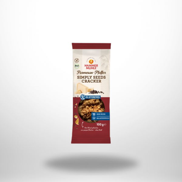 Hammermühle Bio Simply Seeds Cracker Parmesan‑Pfeffer