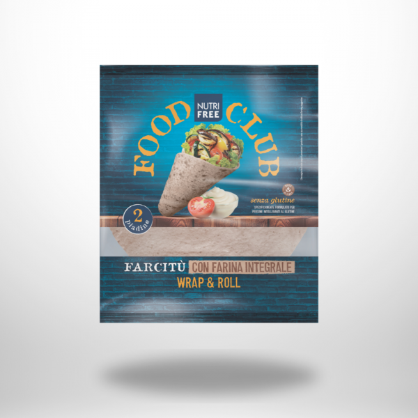 Nutrifree Farcitu con Farina Integrale – glutenfreie Vollkorn-Piadina, 2 Stück