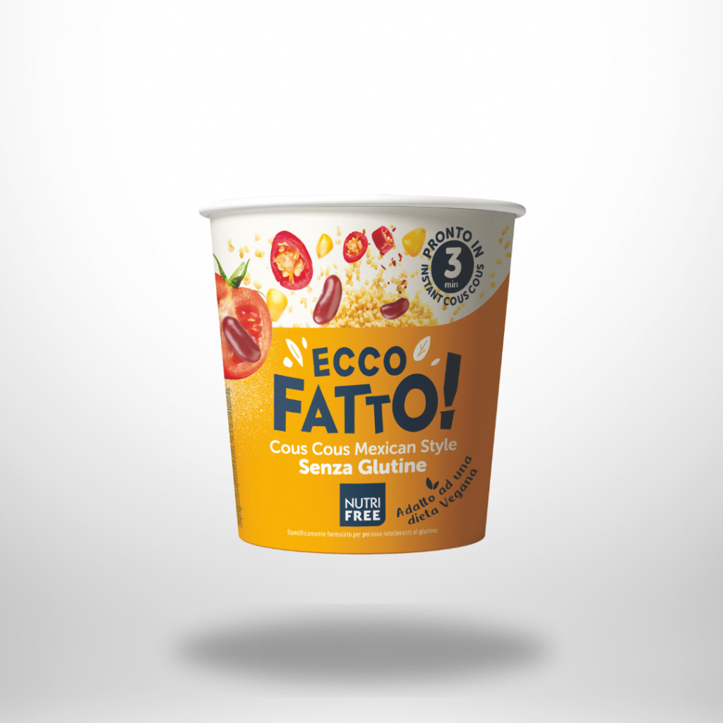 Nutrifree Cous Cous Mexican Style 70 g – glutenfrei, Würzmischung mit Gemüse