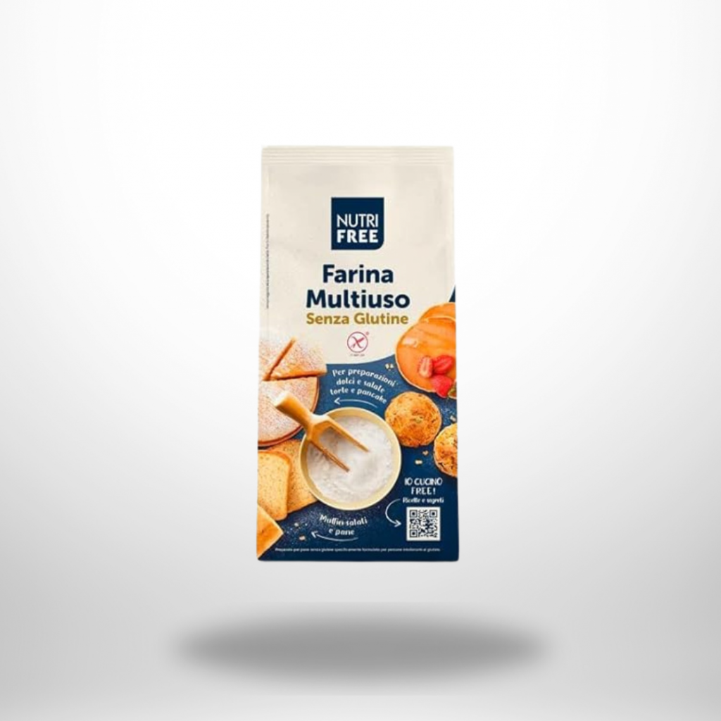 Nutrifree Multireismehl – glutenfreies Mehl aus Reissorten, 1-kg-Packung