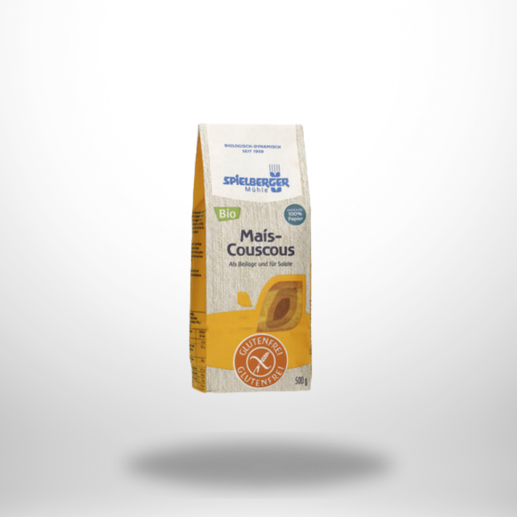 Spielberger Mais Couscous – glutenfreie & Bio-zertifizierte Couscous-Alternative aus Maisgrieß
