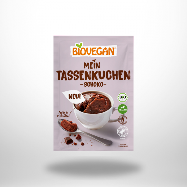 BioVegan Mein Tassenkuchen Schoko