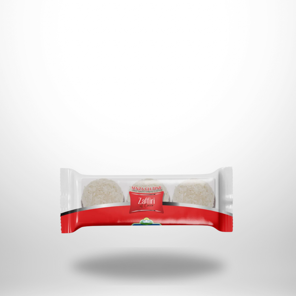 Happy Farm Gli Zaffiri al Cocco – glutenfreie Kokos-Praline, 27 g