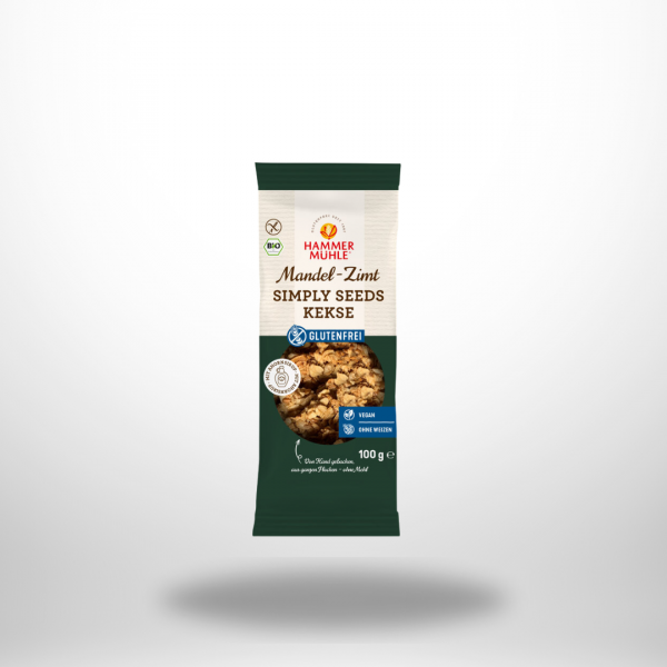 Hammermühle Bio Simply Seeds Kekse Mandel-Zimt