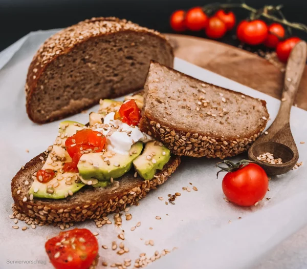 echt jetzt! Bio Sesam-Honig Brot – Bild 3