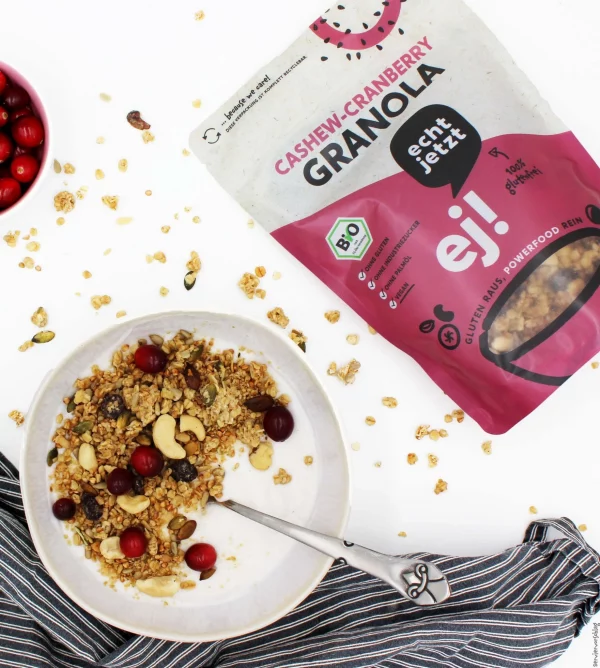 echt jetzt! Cashew Cranberry Bio Granola – Bild 2