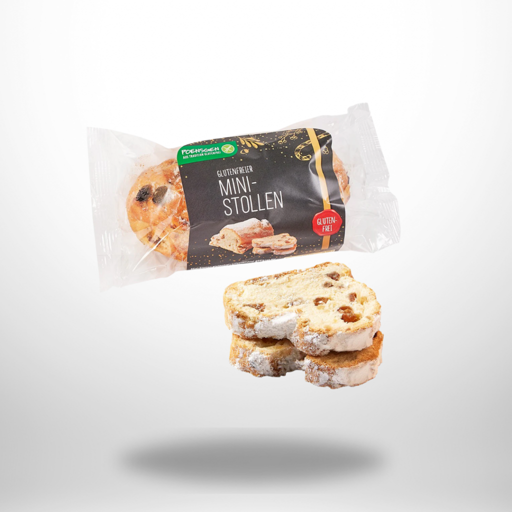 Glutenfreier Mini-Stollen von Poensgen in 400 g-Packung