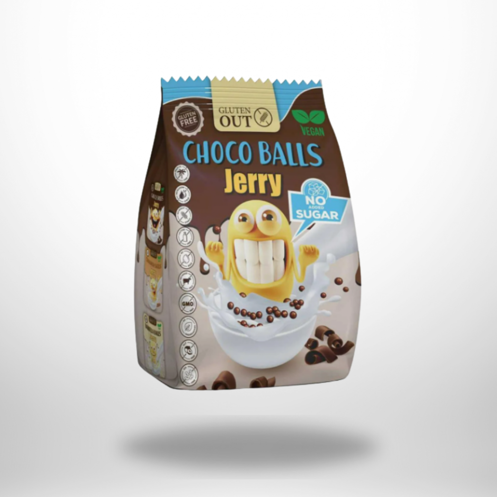 Gluten Out Jerry Choco Balls ohne Zuckerzusatz