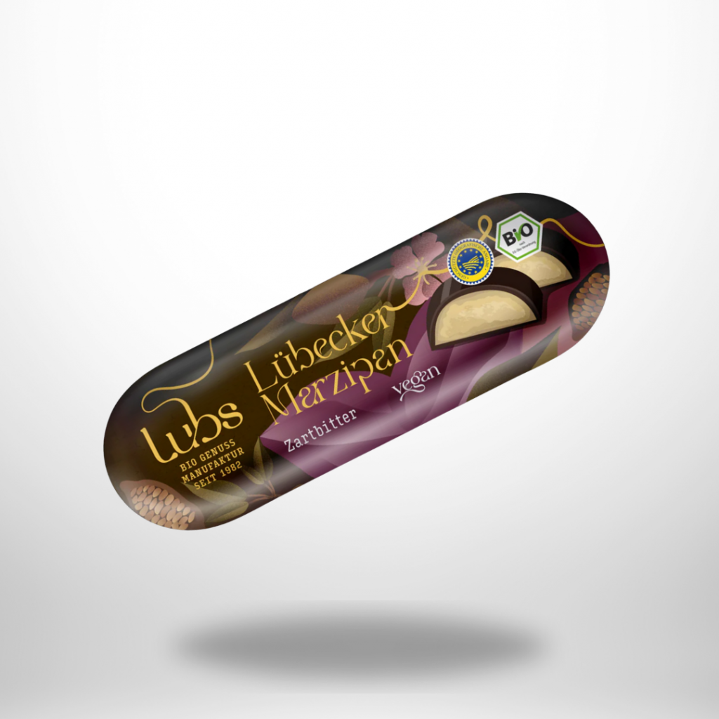 Lubs Lübecker Marzipan Zartbitter