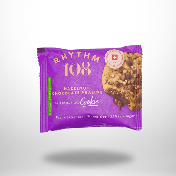 Rhythm 108 gefüllter Cookie Hazelnut Chocolate Praline Bio
