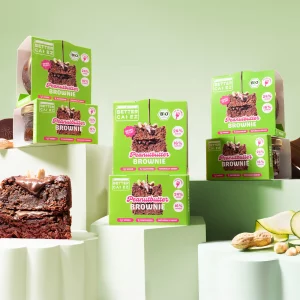 Better Cakez Peanutbutter Brownie glutenfrei bio