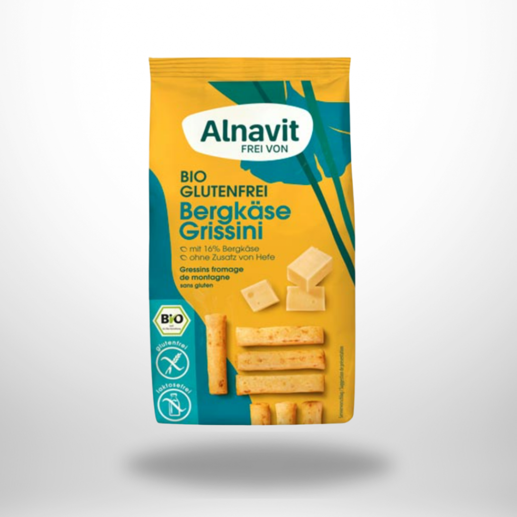 Alnavit Bergkäse Grissini