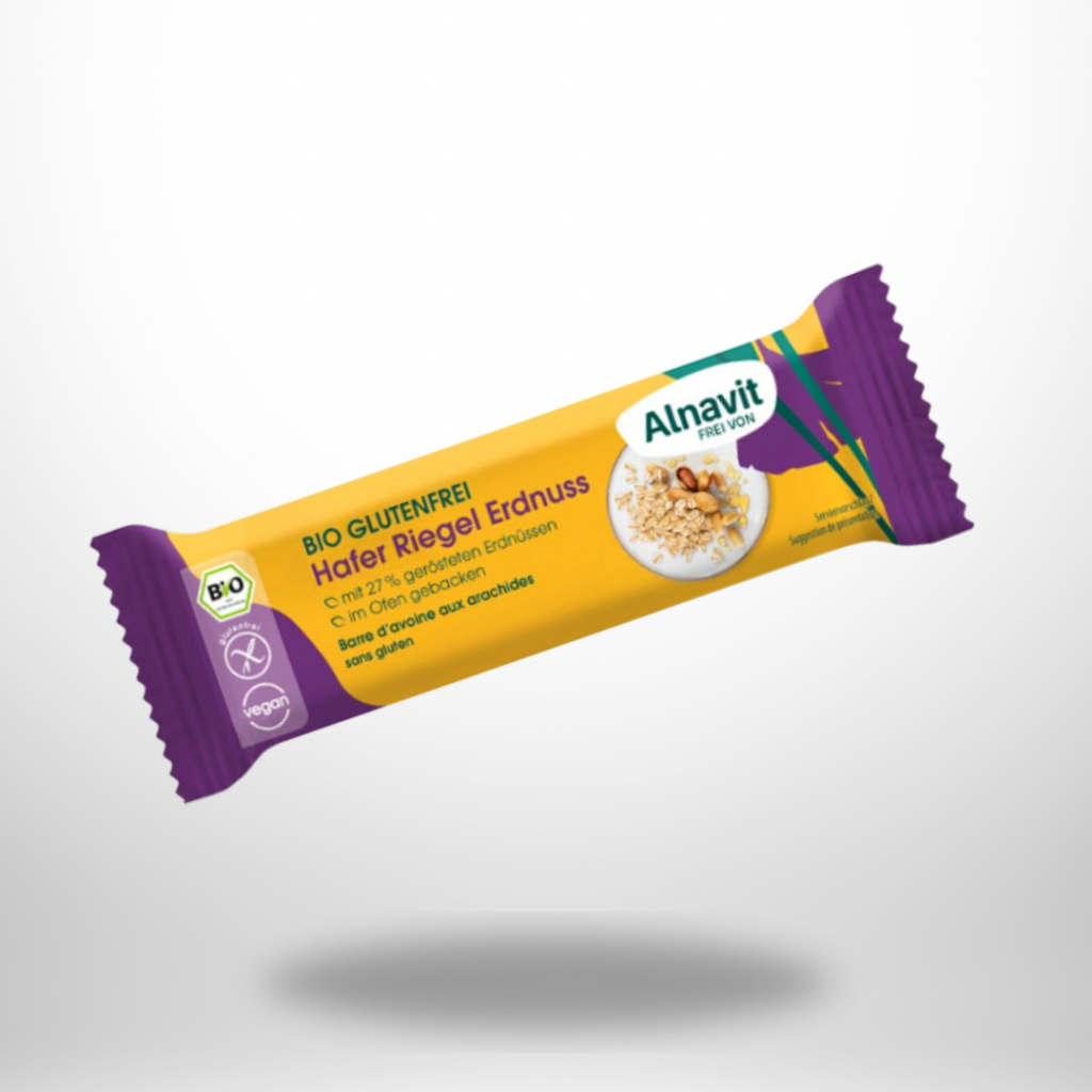 Alnavit Hafer Riegel Erdnuss