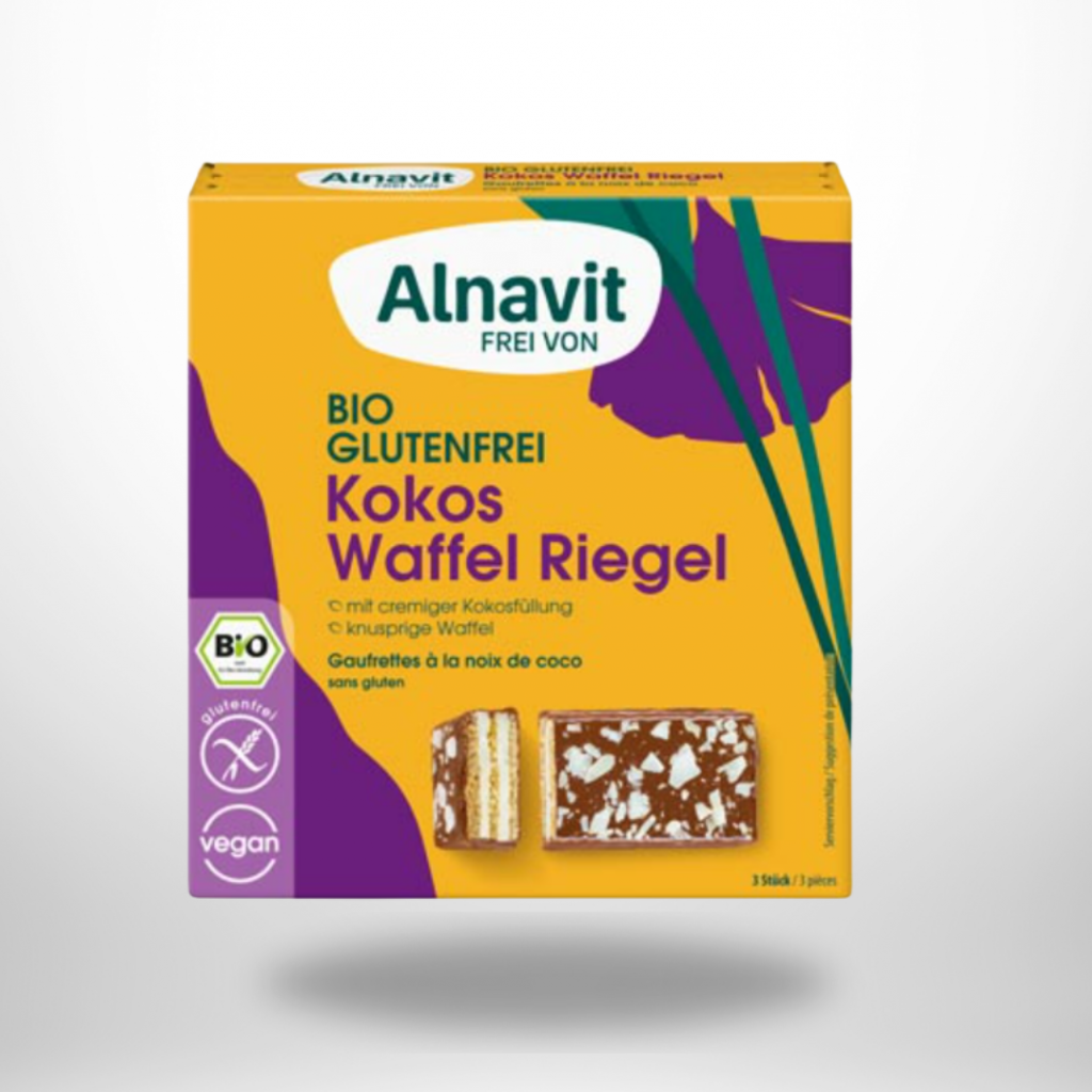 Alnavit Kokos Waffel Riegel