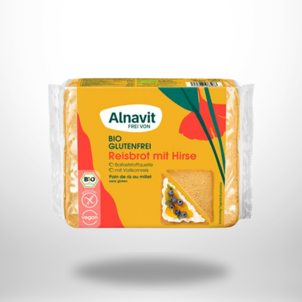 Alnavit Reisbrot mit Hirse