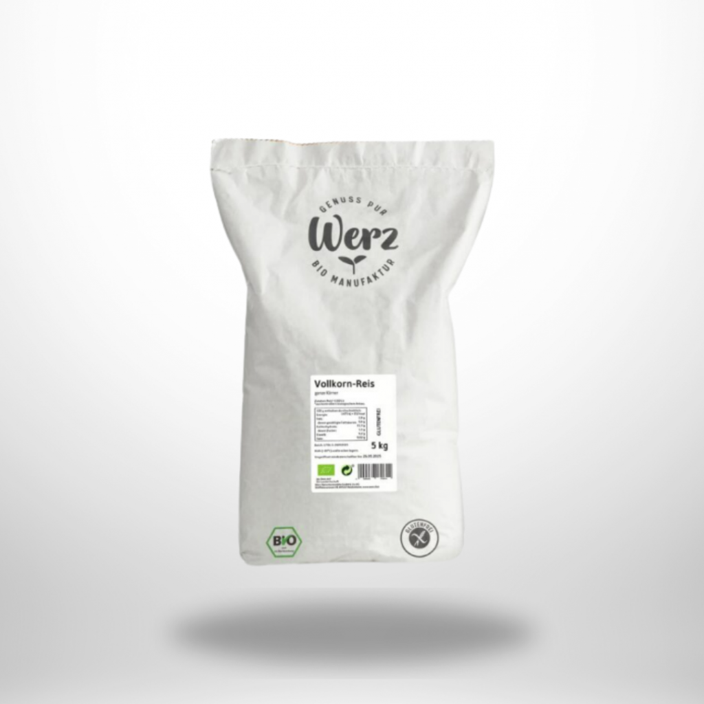 Werz Vollkorn-Reis Ganze Körner 5kg
