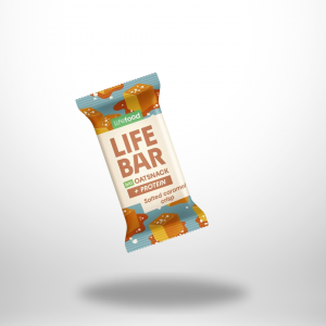 Lifebar OatSnack Protein Caramel Crisp bio glutenfrei (40g)