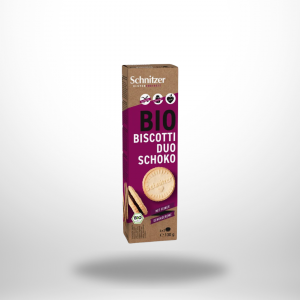 Schnitzer Bio Biscotti Duo Schokolade glutenfrei 130g