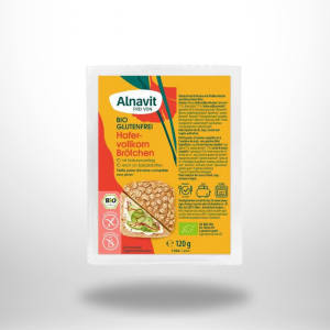 Alnavit Hafervollkorn Brötchen bio glutenfrei (2 Stück)