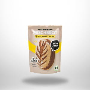 echt jetzt! Bio Mischbrot Backmischung glutenfrei 500g