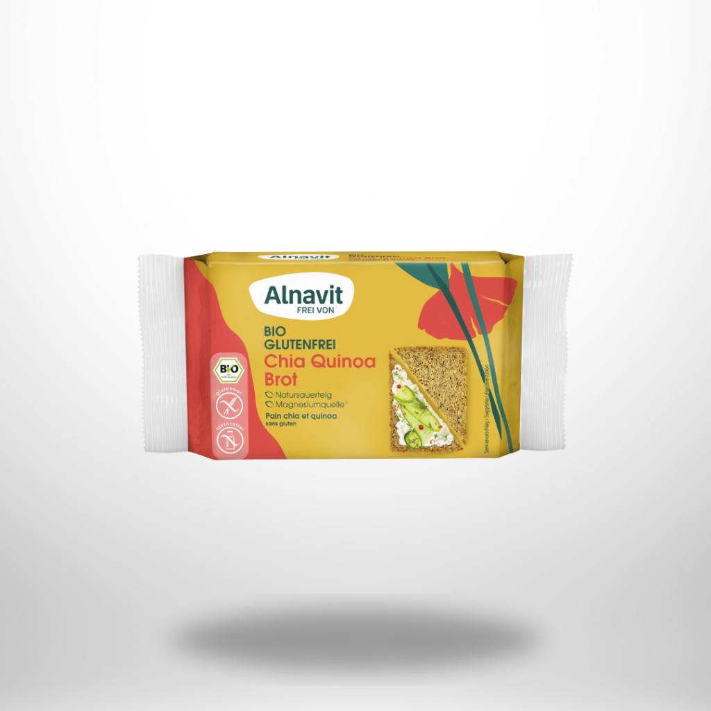 Alnatura Bio Chia-Quinoa Brot – glutenfreies veganes Bio-Brot