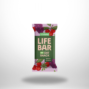 Lifebar OatSnack Berry Fusion bio glutenfrei (40g)