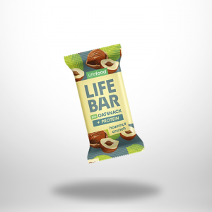 Lifebar OatSnack Protein Hazelnut Crunch bio glutenfrei (40g)