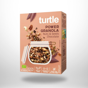 Turtle Power Granola Nüsse & Saaten Bio glutenfrei (350g)