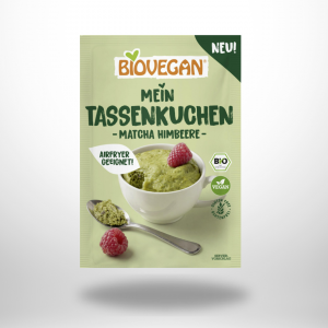 BIOVEGAN Mein Tassenkuchen Matcha Himbeere Bio glutenfrei 55g