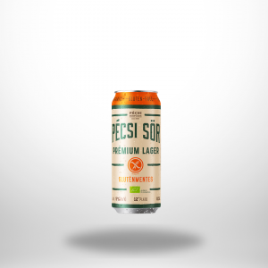 Pécsi Sör Premium Lager Dosenbier glutenfrei (500ml)